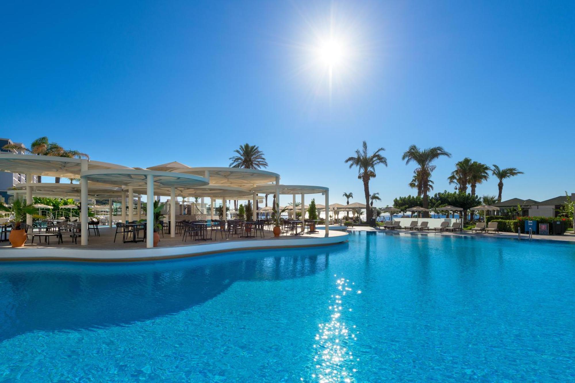 Rodos Palladium Leisure & Wellness Kallithea  Екстер'єр фото The swimming pool at the hotel