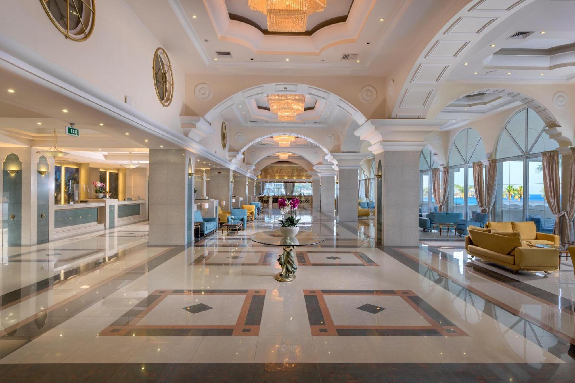 Rodos Palladium Leisure & Wellness Kallithea  Екстер'єр фото Lobby